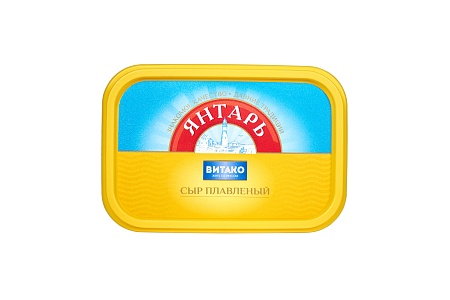 Сыр плавленый в ванночке Янтарь 380г