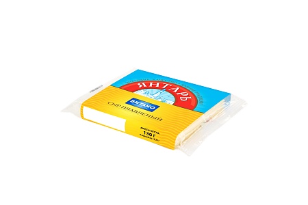 Сыр плавленый Янтарь 130г