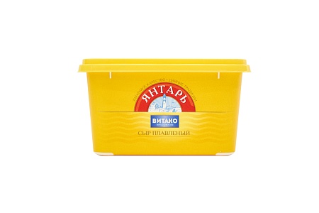 Сыр плавленый в ванночке Янтарь 380г