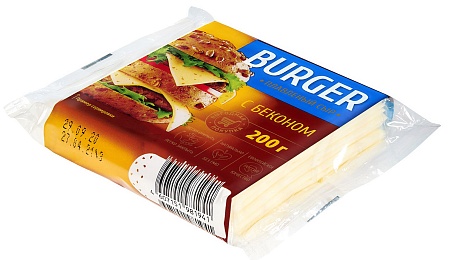 Burger сыр плавленый с беконом