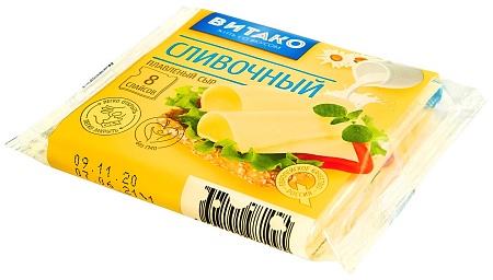 Сыр плавленый Сливочный 130г